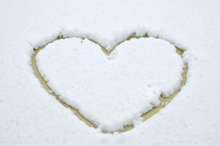 Coeur neige #3