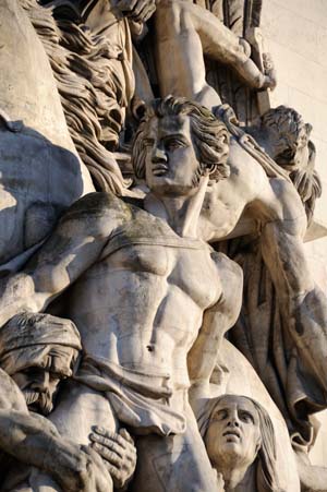 Statue arc de triomphe Paris #5