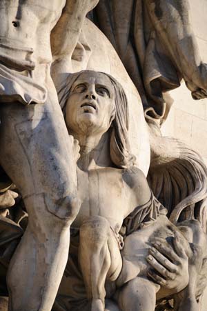 Statue arc de triomphe Paris #7