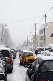 Embouteillage neige #1