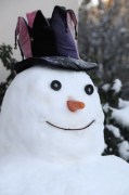 Visage bonhomme de neige #2